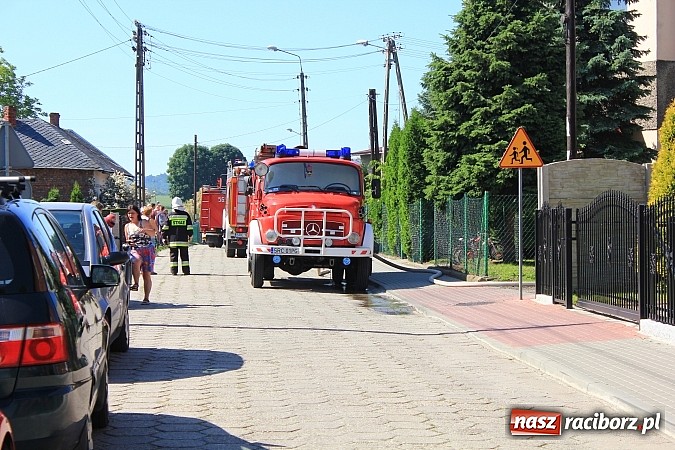 Zdjęcie w galerii na portalu naszraciborz.pl: Gminne ćwiczenia OSP: Pożar w ZSP w Borucinie, poszkodowana nauczycielka wiadomości z regionu