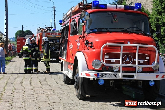 Zdjęcie w galerii na portalu naszraciborz.pl: Gminne ćwiczenia OSP: Pożar w ZSP w Borucinie, poszkodowana nauczycielka wiadomości z regionu