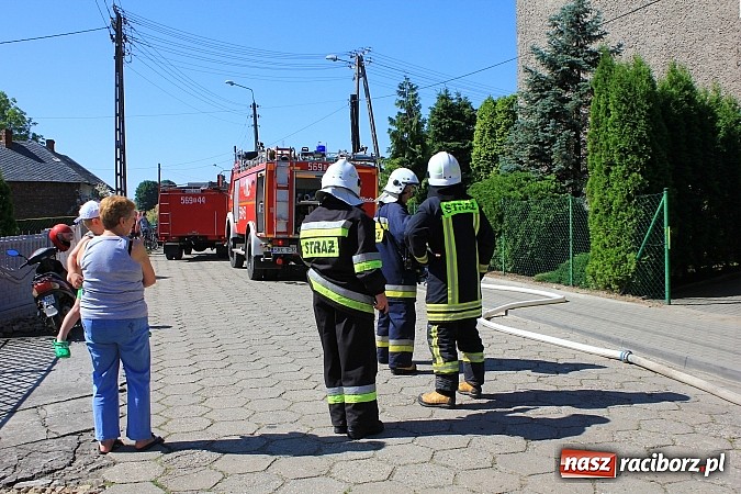 Zdjęcie w galerii na portalu naszraciborz.pl: Gminne ćwiczenia OSP: Pożar w ZSP w Borucinie, poszkodowana nauczycielka wiadomości z regionu