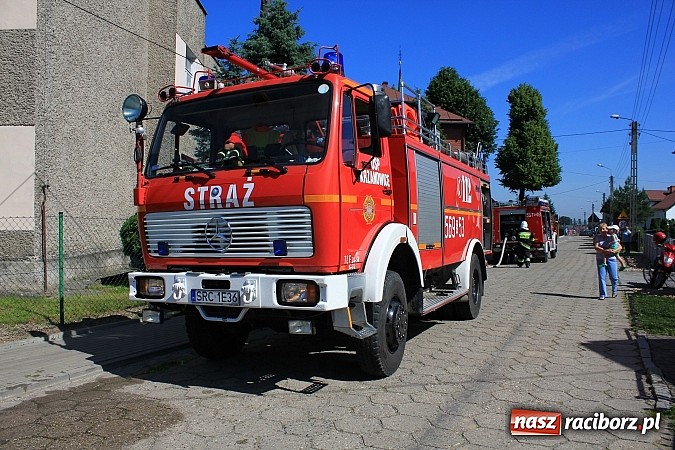 Zdjęcie w galerii na portalu naszraciborz.pl: Gminne ćwiczenia OSP: Pożar w ZSP w Borucinie, poszkodowana nauczycielka wiadomości z regionu