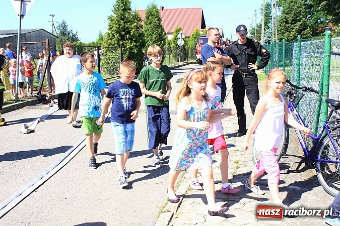 Zdjęcie w galerii na portalu naszraciborz.pl: Gminne ćwiczenia OSP: Pożar w ZSP w Borucinie, poszkodowana nauczycielka wiadomości z regionu
