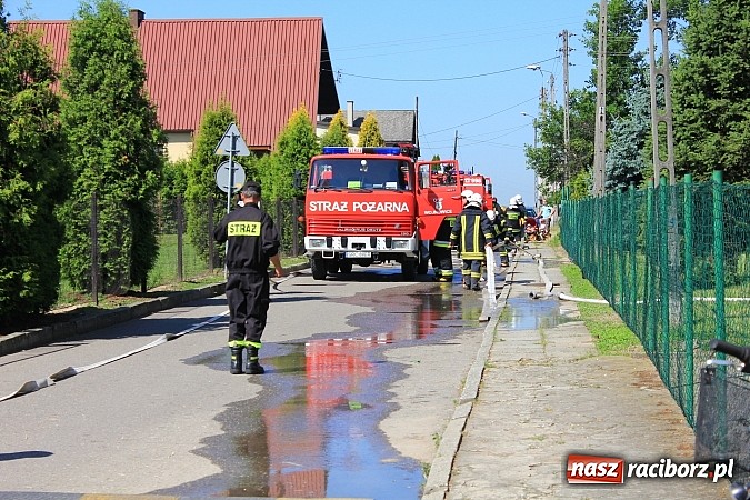 Zdjęcie w galerii na portalu naszraciborz.pl: Gminne ćwiczenia OSP: Pożar w ZSP w Borucinie, poszkodowana nauczycielka wiadomości z regionu