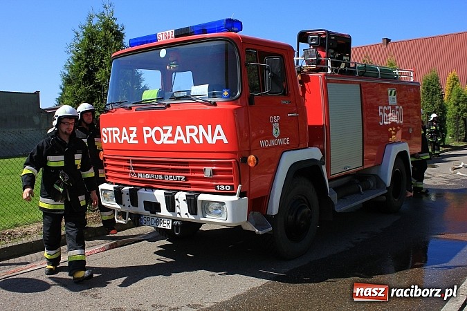 Zdjęcie w galerii na portalu naszraciborz.pl: Gminne ćwiczenia OSP: Pożar w ZSP w Borucinie, poszkodowana nauczycielka wiadomości z regionu
