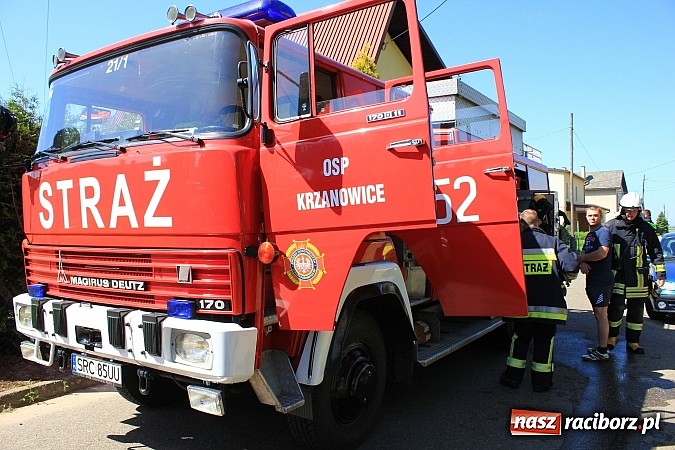 Zdjęcie w galerii na portalu naszraciborz.pl: Gminne ćwiczenia OSP: Pożar w ZSP w Borucinie, poszkodowana nauczycielka wiadomości z regionu