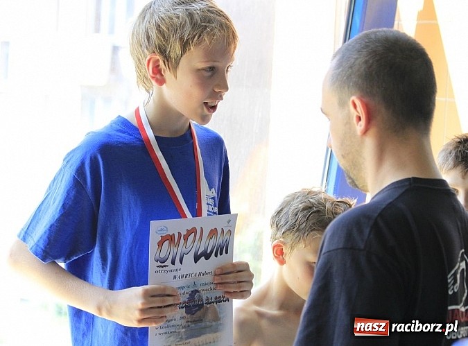 Zdjęcie w galerii na portalu naszraciborz.pl: Srebro i brąz Huberta Wawrycy na Mistrzostwach Śląska w pływaniu wiadomości z regionu