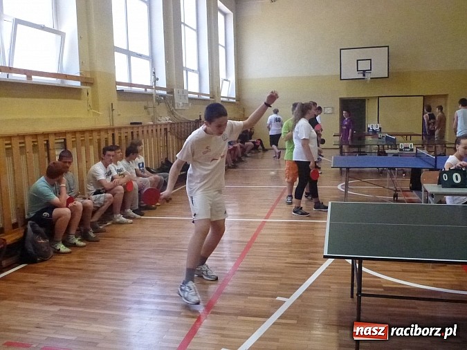 Zdjęcie w galerii na portalu naszraciborz.pl: XIV Turniej Tenisa Stołowego o Puchar Dyrektora G5 wiadomości z regionu