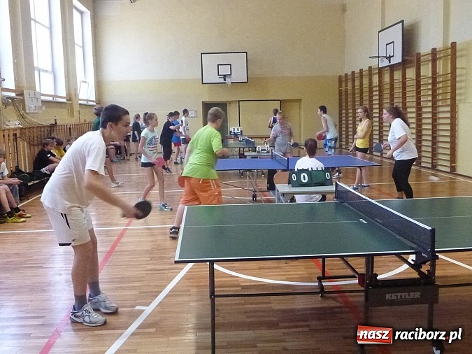 Zdjęcie w galerii na portalu naszraciborz.pl: XIV Turniej Tenisa Stołowego o Puchar Dyrektora G5 wiadomości z regionu