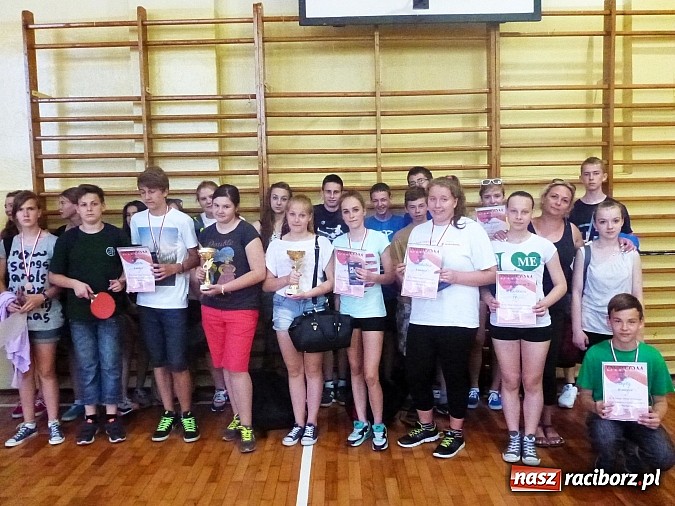 Zdjęcie w galerii na portalu naszraciborz.pl: XIV Turniej Tenisa Stołowego o Puchar Dyrektora G5 wiadomości z regionu