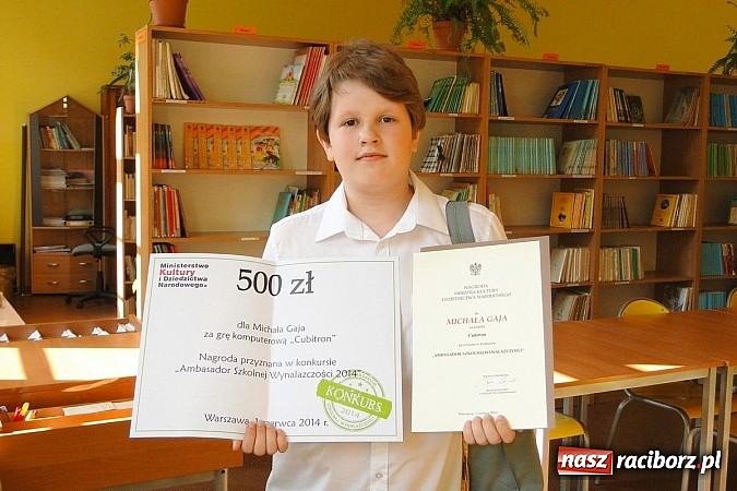 Zdjęcie w galerii na portalu naszraciborz.pl: 11-latek z Raciborza zaprojektował grę komputerową! wiadomości z regionu