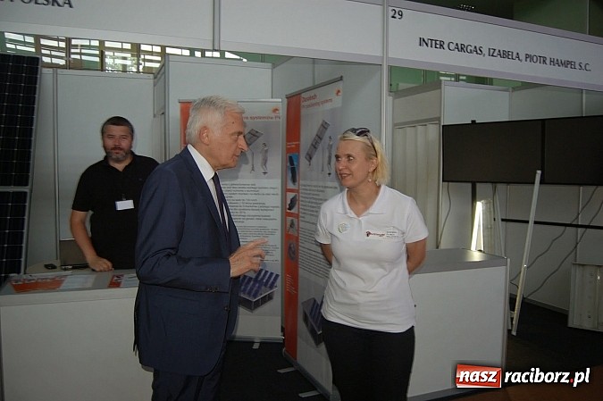 Zdjęcie w galerii na portalu naszraciborz.pl: Za nami I dzień Międzynarodowych Targów Energii Odnawialnej w Raciborzu wiadomości z regionu