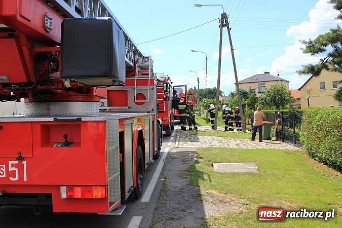 Zdjęcie w galerii na portalu naszraciborz.pl: Pożar lodówki postawił na nogi strażaków wiadomości z regionu