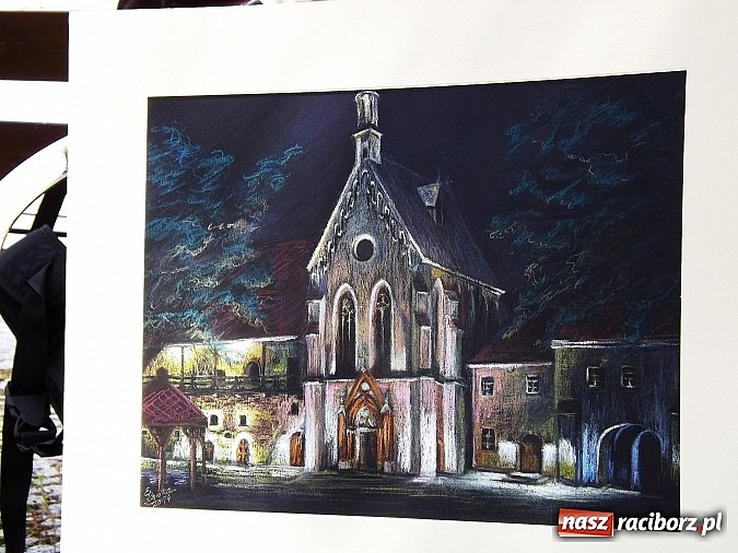 Zdjęcie w galerii na portalu naszraciborz.pl: Na zamku trwa plener artystyczny wiadomości z regionu