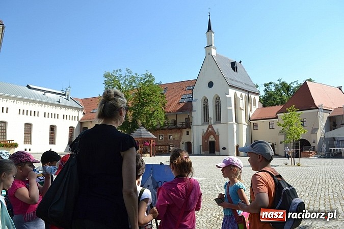 Zdjęcie w galerii na portalu naszraciborz.pl: Na zamku trwa plener artystyczny wiadomości z regionu