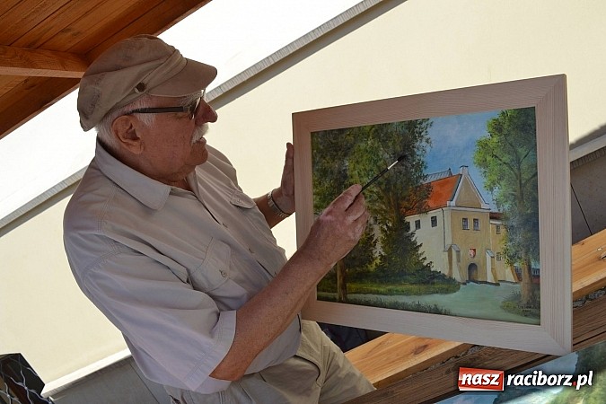 Zdjęcie w galerii na portalu naszraciborz.pl: Na zamku trwa plener artystyczny wiadomości z regionu