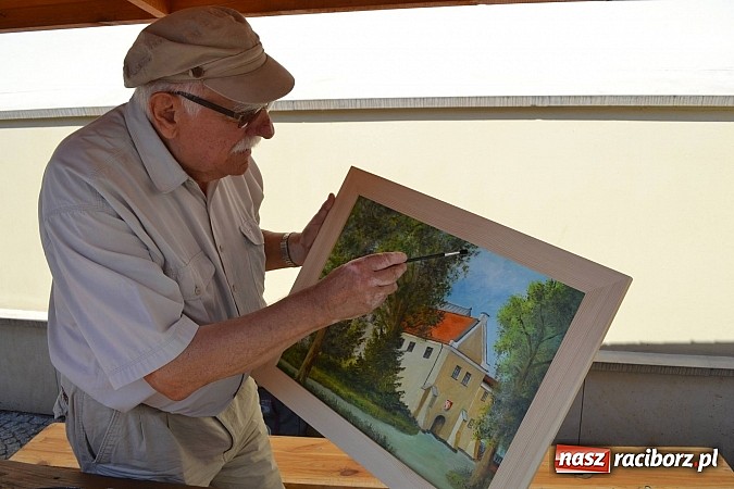 Zdjęcie w galerii na portalu naszraciborz.pl: Na zamku trwa plener artystyczny wiadomości z regionu