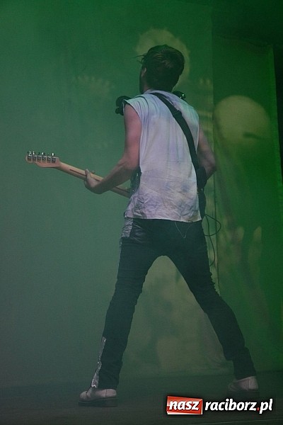 Zdjęcie w galerii na portalu naszraciborz.pl: Zamek przeszedł rockowy chrzest. Mocne nocne show No Longer Music wiadomości z regionu