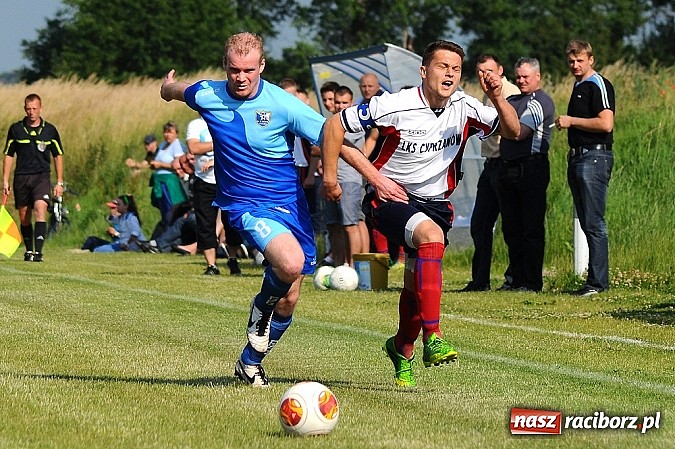 Zdjęcie w galerii na portalu naszraciborz.pl: LKS Cyprzanów pokonał Gamów wiadomości z regionu