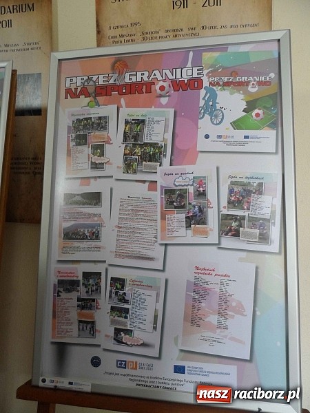 Zdjęcie w galerii na portalu naszraciborz.pl: W Gimnazjum nr 2 podsumowano unijny projekt Przez granice na sportowo wiadomości z regionu