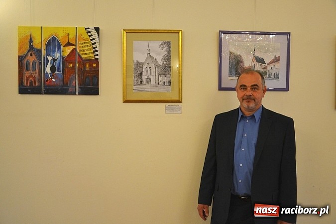 Zdjęcie w galerii na portalu naszraciborz.pl: Wernisaż podsumował plener artystyczny na zamku  wiadomości z regionu