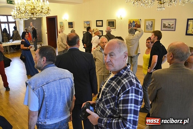 Zdjęcie w galerii na portalu naszraciborz.pl: Wernisaż podsumował plener artystyczny na zamku  wiadomości z regionu