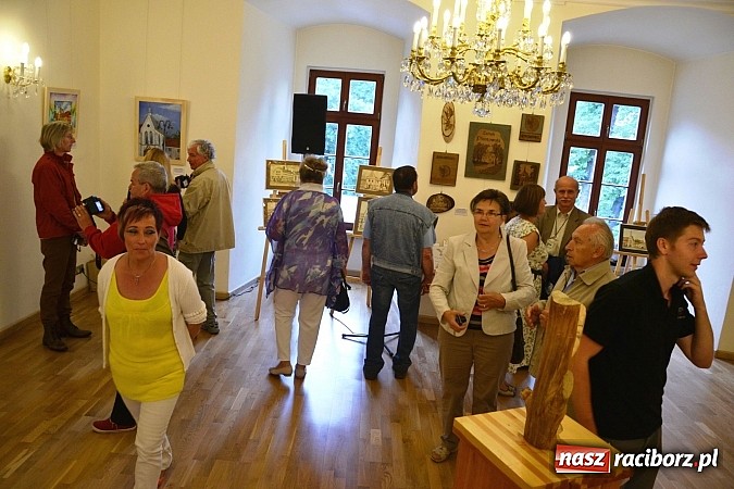 Zdjęcie w galerii na portalu naszraciborz.pl: Wernisaż podsumował plener artystyczny na zamku  wiadomości z regionu