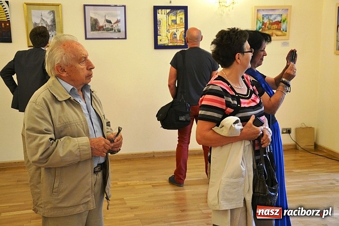 Zdjęcie w galerii na portalu naszraciborz.pl: Wernisaż podsumował plener artystyczny na zamku  wiadomości z regionu