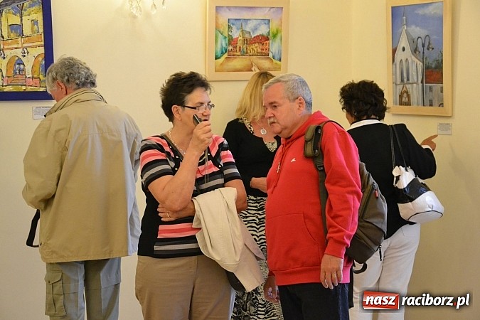 Zdjęcie w galerii na portalu naszraciborz.pl: Wernisaż podsumował plener artystyczny na zamku  wiadomości z regionu