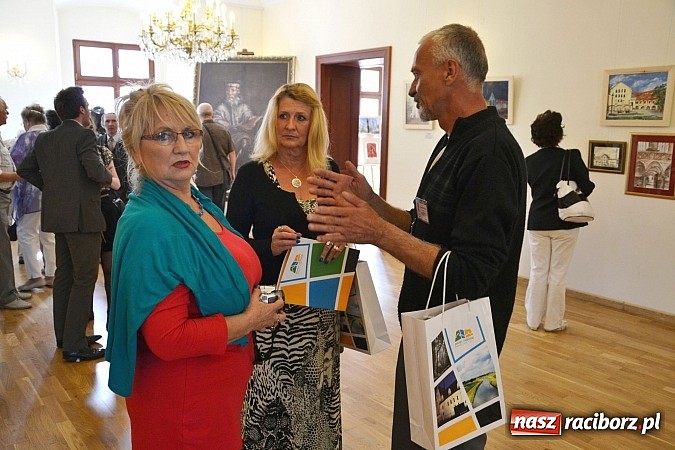 Zdjęcie w galerii na portalu naszraciborz.pl: Wernisaż podsumował plener artystyczny na zamku  wiadomości z regionu