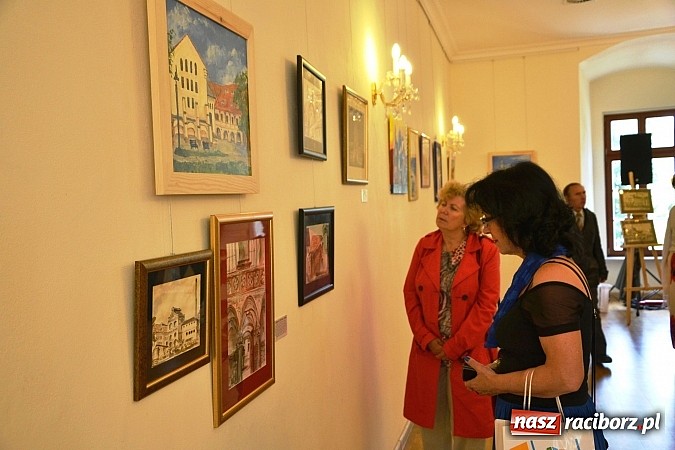 Zdjęcie w galerii na portalu naszraciborz.pl: Wernisaż podsumował plener artystyczny na zamku  wiadomości z regionu