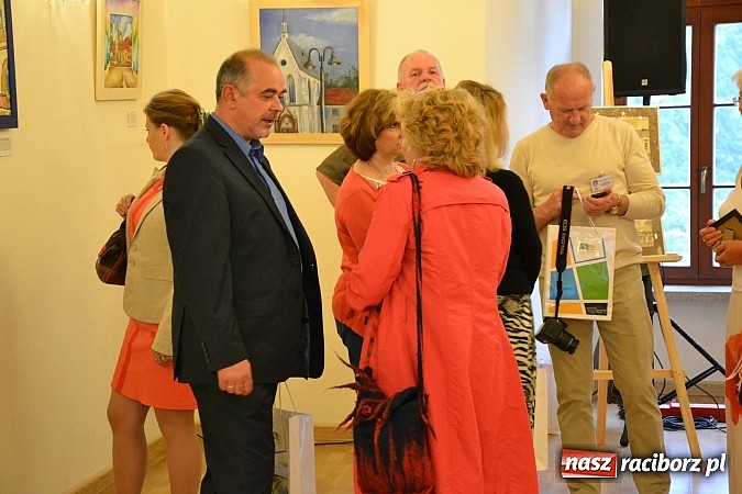 Zdjęcie w galerii na portalu naszraciborz.pl: Wernisaż podsumował plener artystyczny na zamku  wiadomości z regionu