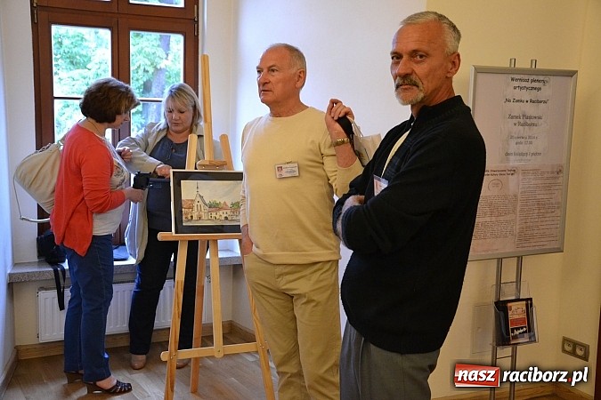 Zdjęcie w galerii na portalu naszraciborz.pl: Wernisaż podsumował plener artystyczny na zamku  wiadomości z regionu