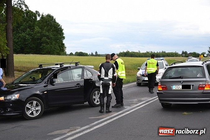 Zdjęcie w galerii na portalu naszraciborz.pl: Kierująca motocyklem wypadła z drogi przed Jankowicami wiadomości z regionu