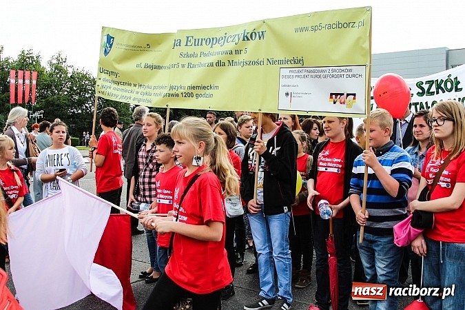 Zdjęcie w galerii na portalu naszraciborz.pl: Daniel Olbrychski jako król Jan III Sobieski na przemarszu z okazji Dni Raciborza wiadomości z regionu
