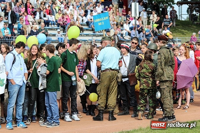 Zdjęcie w galerii na portalu naszraciborz.pl: Daniel Olbrychski jako król Jan III Sobieski na przemarszu z okazji Dni Raciborza wiadomości z regionu