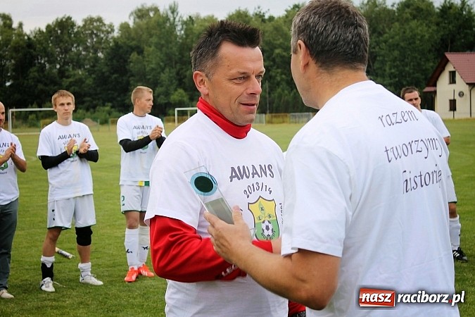 Zdjęcie w galerii na portalu naszraciborz.pl: LKS Buk Rudy mistrzem klasy A. Tak się cieszono z awansu  wiadomości z regionu