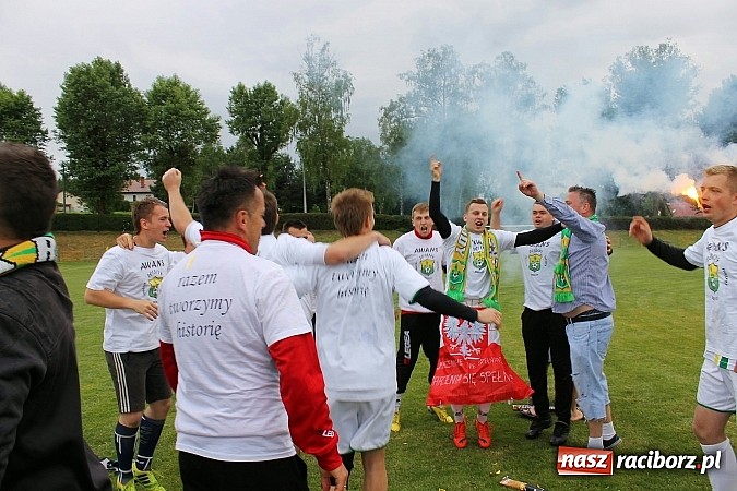 Zdjęcie w galerii na portalu naszraciborz.pl: LKS Buk Rudy mistrzem klasy A. Tak się cieszono z awansu  wiadomości z regionu