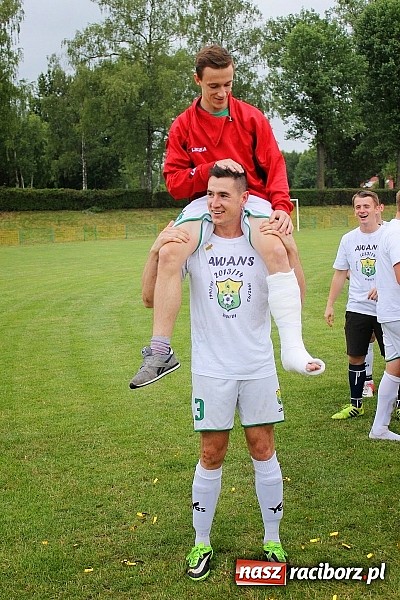 Zdjęcie w galerii na portalu naszraciborz.pl: LKS Buk Rudy mistrzem klasy A. Tak się cieszono z awansu  wiadomości z regionu