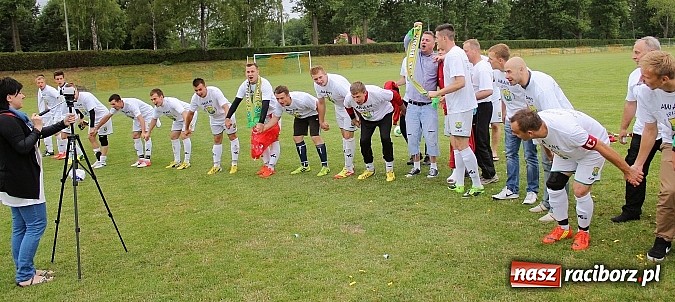 Zdjęcie w galerii na portalu naszraciborz.pl: LKS Buk Rudy mistrzem klasy A. Tak się cieszono z awansu  wiadomości z regionu