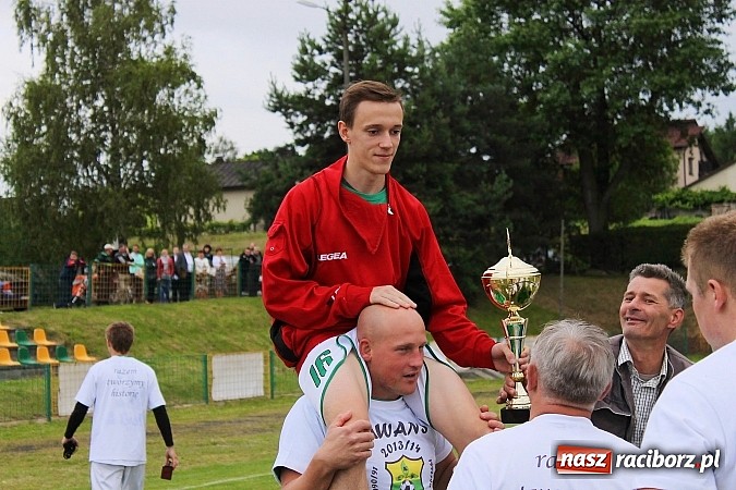 Zdjęcie w galerii na portalu naszraciborz.pl: LKS Buk Rudy mistrzem klasy A. Tak się cieszono z awansu  wiadomości z regionu