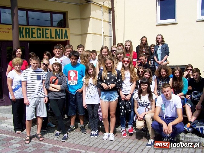 Zdjęcie w galerii na portalu naszraciborz.pl: Wizyta młodzieży z Białorusi w Gimnazjum nr 5 wiadomości z regionu