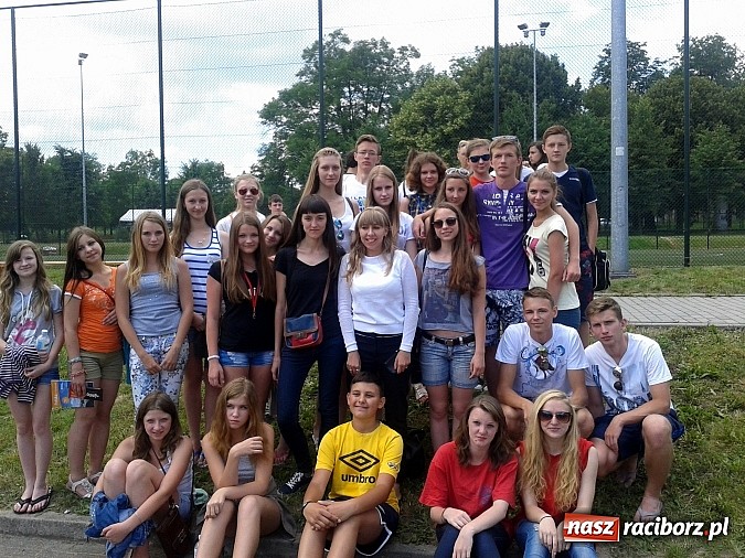 Zdjęcie w galerii na portalu naszraciborz.pl: Wizyta młodzieży z Białorusi w Gimnazjum nr 5 wiadomości z regionu