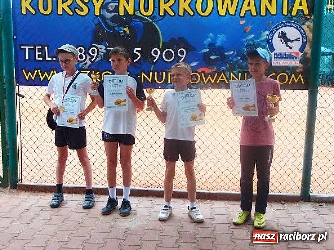 Zdjęcie w galerii na portalu naszraciborz.pl: Kolejne sukcesy młodych tenisist&oacute;w z Raciborza wiadomości z regionu