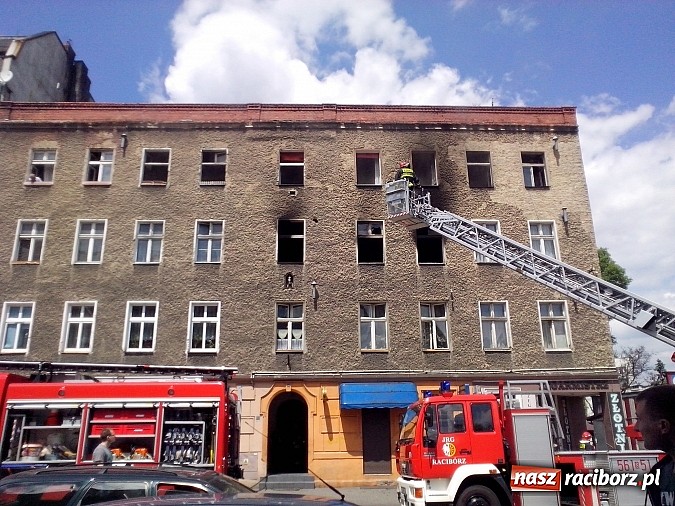Zdjęcie w galerii na portalu naszraciborz.pl: 20 tys. zł strat po pożarze mieszkania na Opawskiej wiadomości z regionu