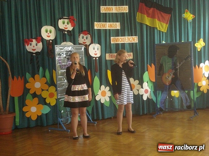 Zdjęcie w galerii na portalu naszraciborz.pl: Gminny przegląd piosenki anglo- i niemieckojęzycznej  wiadomości z regionu