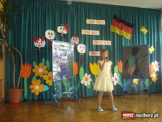 Zdjęcie w galerii na portalu naszraciborz.pl: Gminny przegląd piosenki anglo- i niemieckojęzycznej  wiadomości z regionu