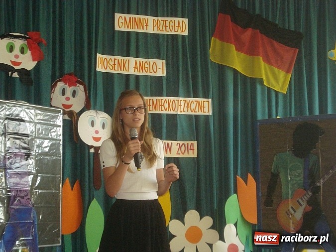 Zdjęcie w galerii na portalu naszraciborz.pl: Gminny przegląd piosenki anglo- i niemieckojęzycznej  wiadomości z regionu