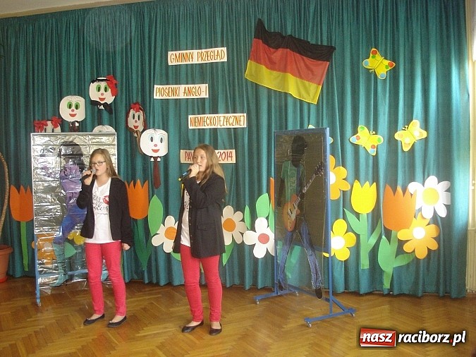 Zdjęcie w galerii na portalu naszraciborz.pl: Gminny przegląd piosenki anglo- i niemieckojęzycznej  wiadomości z regionu