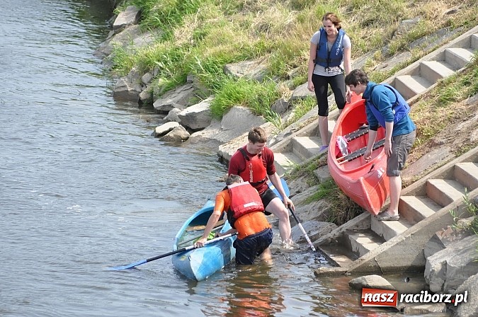 Zdjęcie w galerii na portalu naszraciborz.pl: Pierwsze koty za płoty. Sezon na Meandrach Odry otwarty wiadomości z regionu