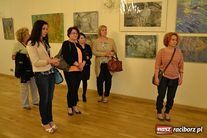 Zdjęcie w galerii na portalu naszraciborz.pl: Nierealne - wernisaż wystawy Sylwii Marcinków Matulka na zamku  wiadomości z regionu