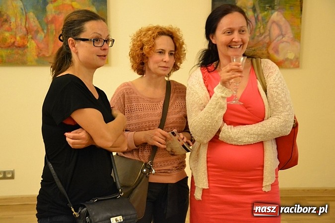 Zdjęcie w galerii na portalu naszraciborz.pl: Nierealne - wernisaż wystawy Sylwii Marcinków Matulka na zamku  wiadomości z regionu